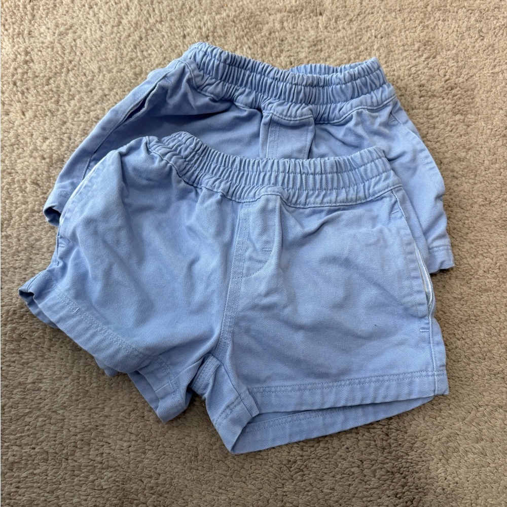 TBBC Boys Sheffield Shorts Light Blue Elastic Waist and pockets